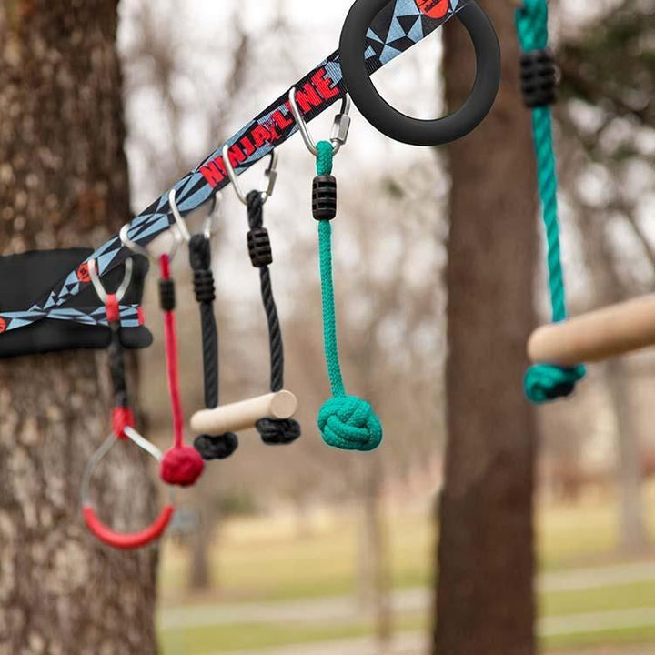 【Slackers 】ニンジャライン スラックライン NINJALINE 36' Intro Kit with 7 Hanging Obstacles