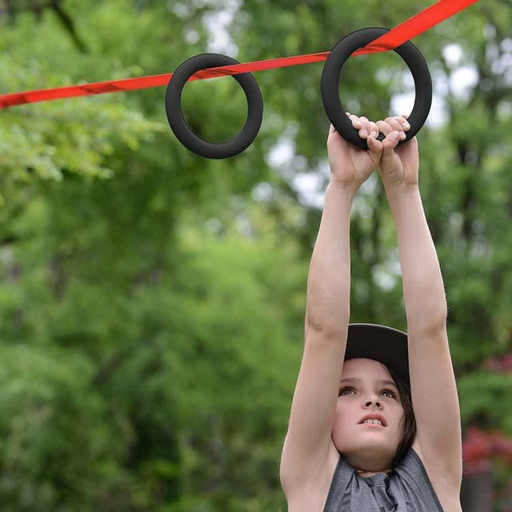 【Slackers 】ニンジャライン スラックライン NINJALINE 36' Intro Kit with 7 Hanging Obstacles