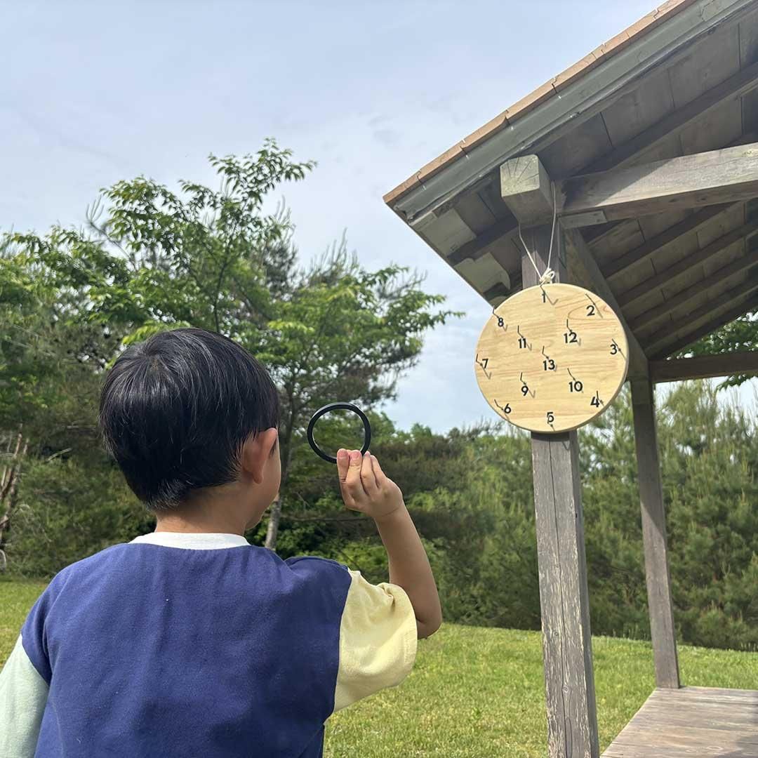 【FUNPARK】壁掛け輪投げホッケーリング