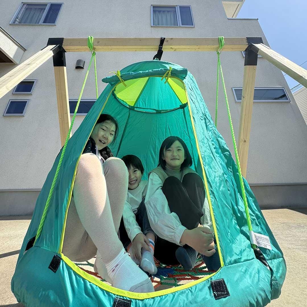 【Slack Tool】庭用ブランコ(木材なし) DIYキットセット ハウス