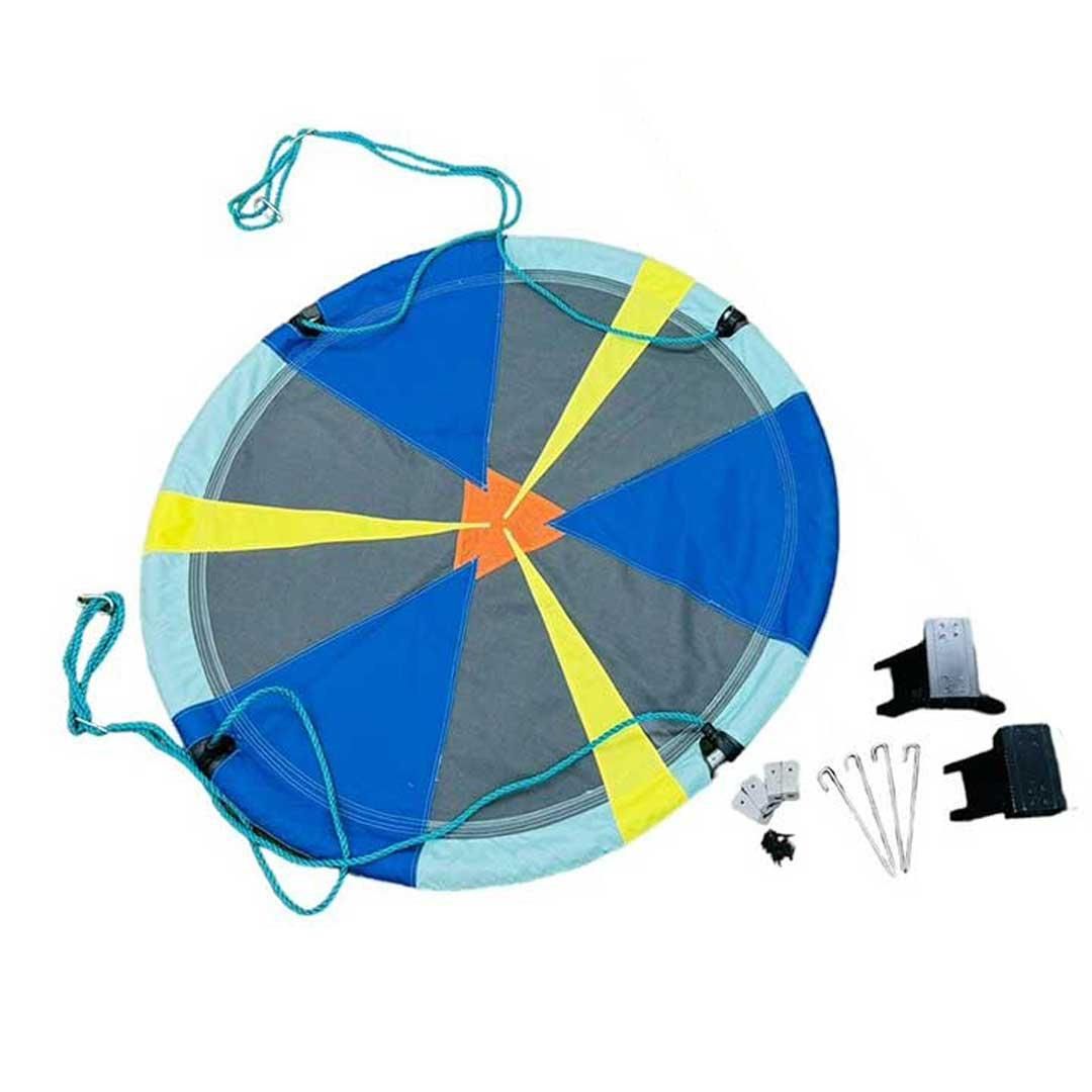 【Slack Tool】庭用ブランコ(木材なし) DIYキットセット スカイ