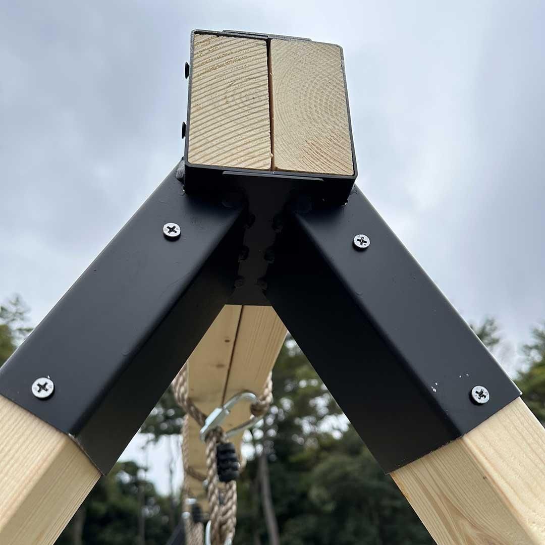 【Slack Tool】庭用ブランコ(木材なし) DIYキットセット スカイ