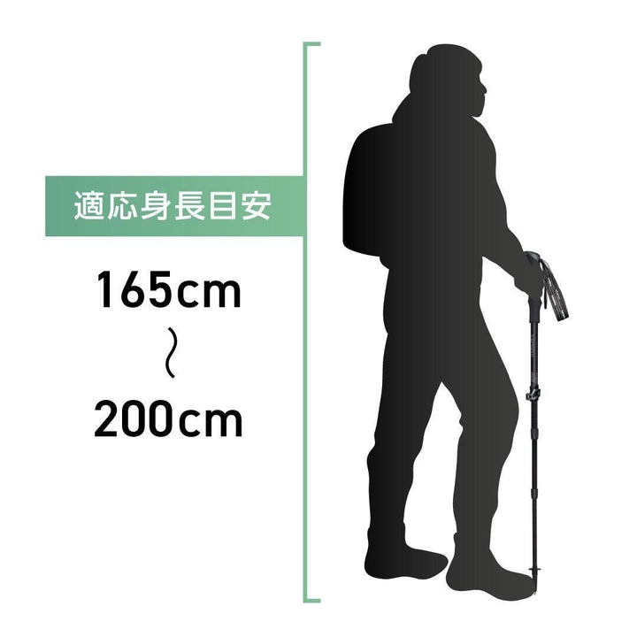 【masters】SPEEDSTER Full Calu  上級者にもおすすめ 2本組みトレッキングポール