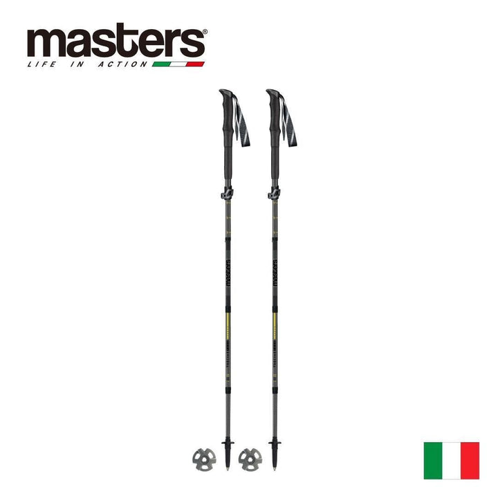 【masters】TRECIME TOUR Carbon  上級者も満足 フラッグシップモデル2本組みトレッキングポール 初心者にも使いやすい