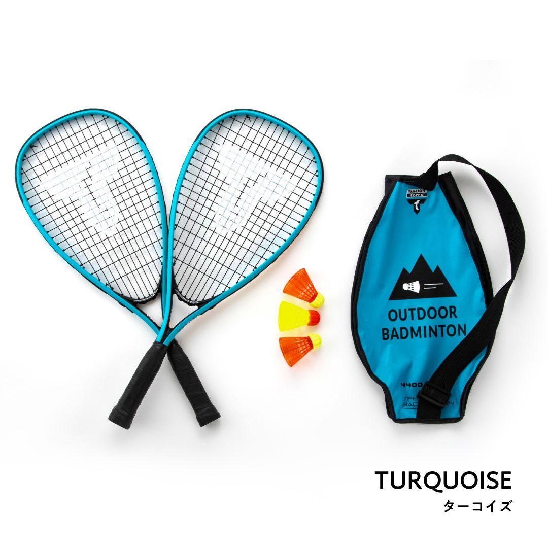 ☆ZIP！に紹介されました！☆アウトドアバドミントン Speed 4400 【Talbot-Torro 】