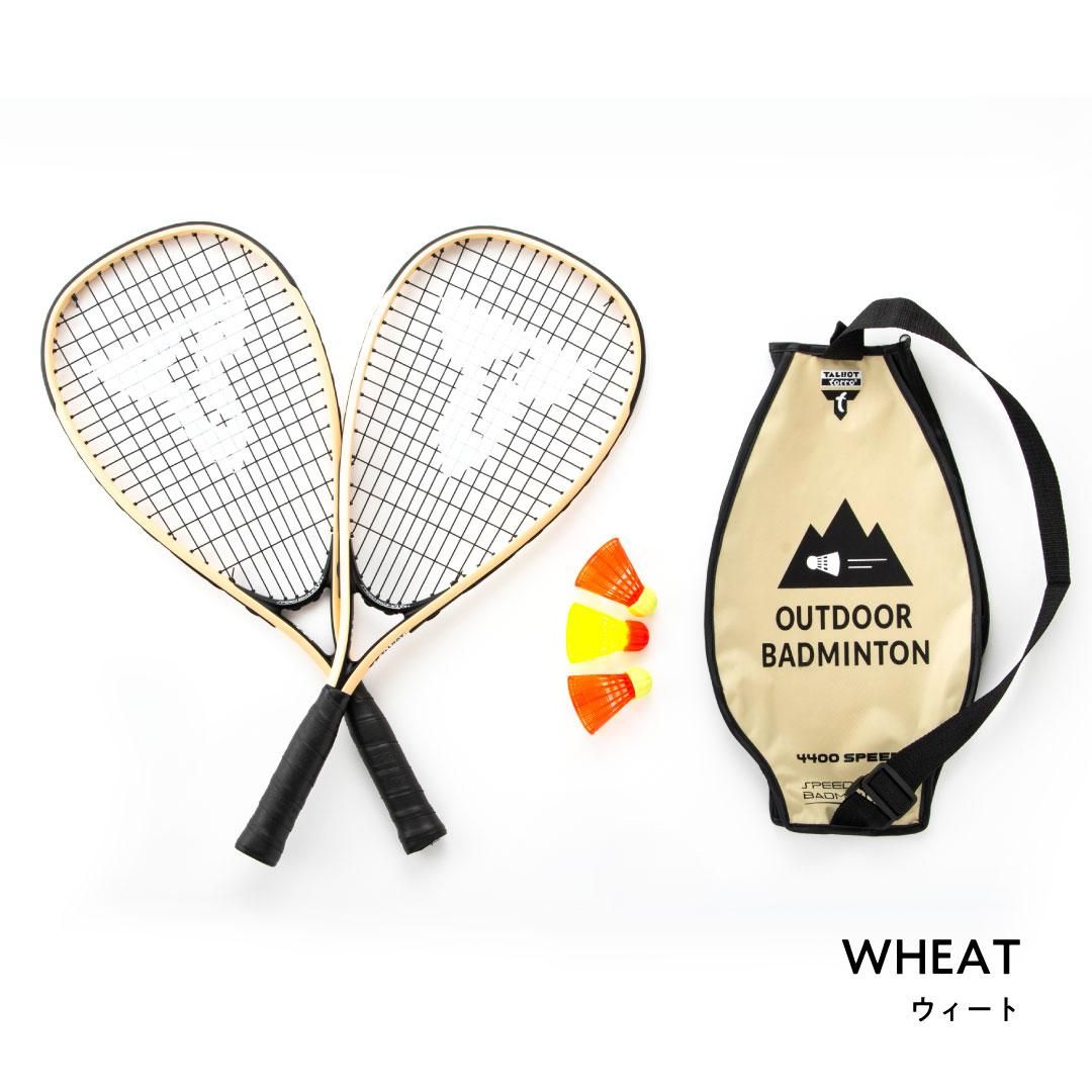 ☆ZIP！に紹介されました！☆アウトドアバドミントン Speed 4400 【Talbot-Torro 】