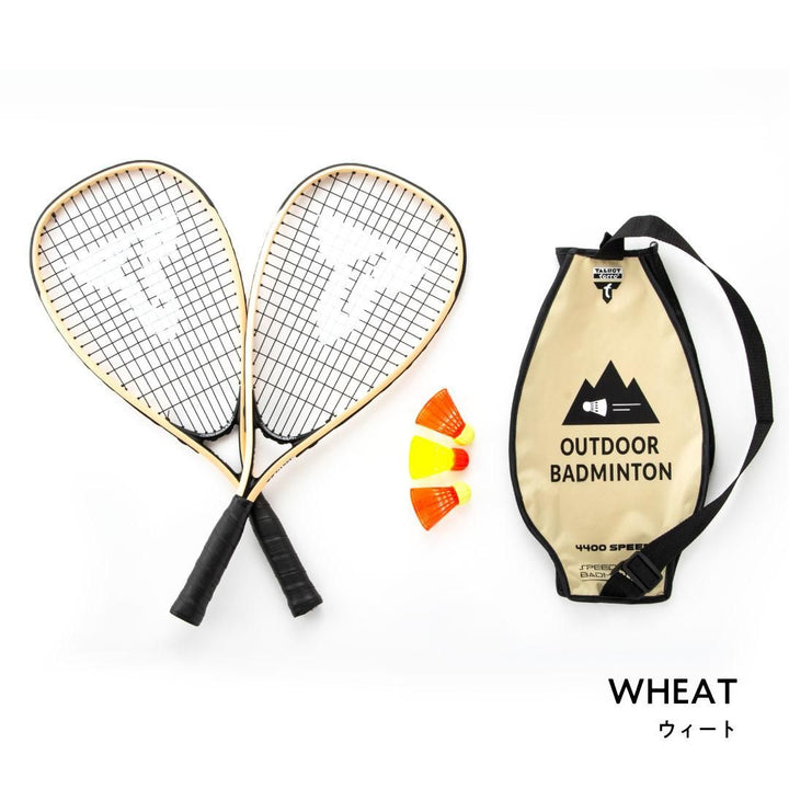 ☆ZIP！に紹介されました！☆アウトドアバドミントン Speed 4400 【Talbot-Torro 】