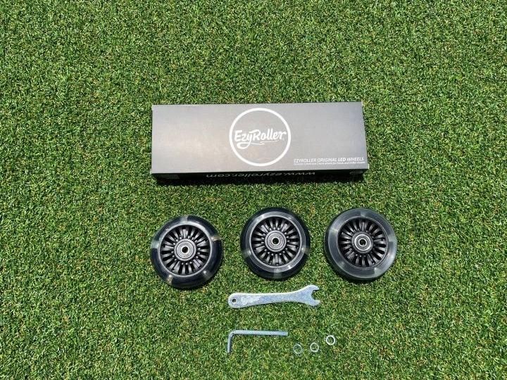 【EzyRoller】Classic・Drifter・Drifter X用LED スペアタイヤ（3本入り） 96*24mm PU WHEEL PACK