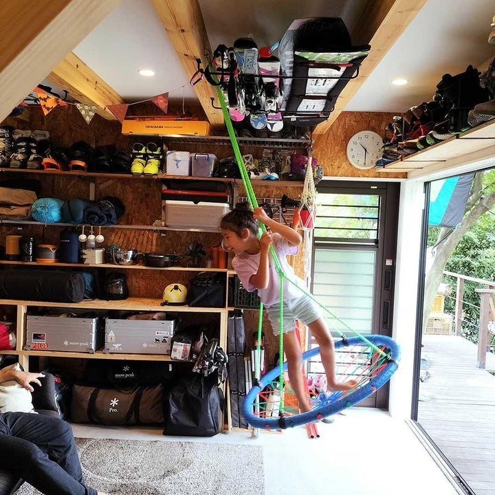 【Slack Tool】庭用ブランコ（木材なし） DIYキットセット ドリーム