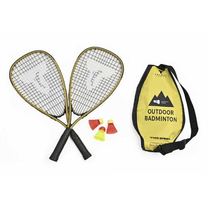 ☆ZIP！に紹介されました！☆アウトドアバドミントン Speed 4400 【Talbot-Torro 】